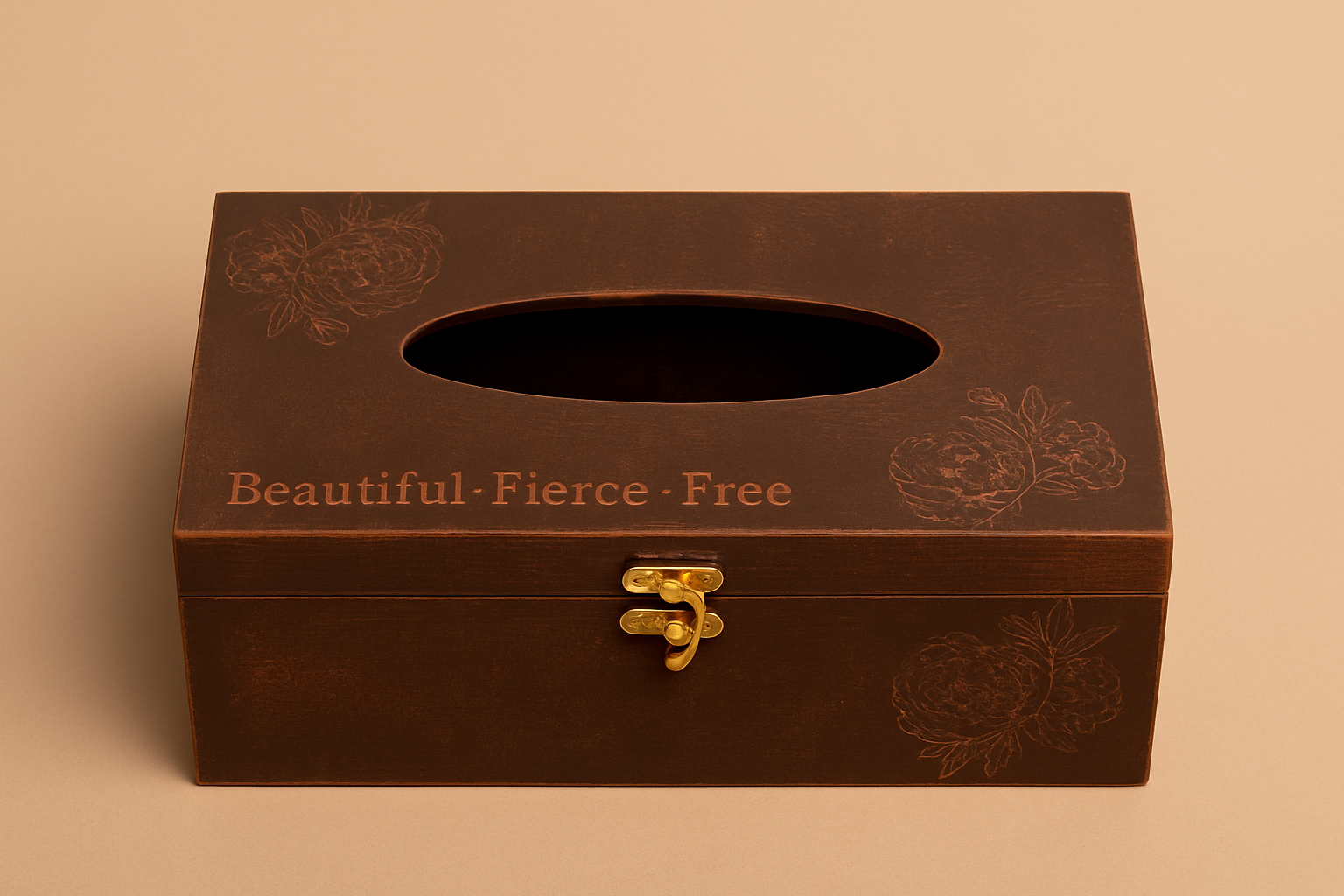 Rustic Tissue Paper Box