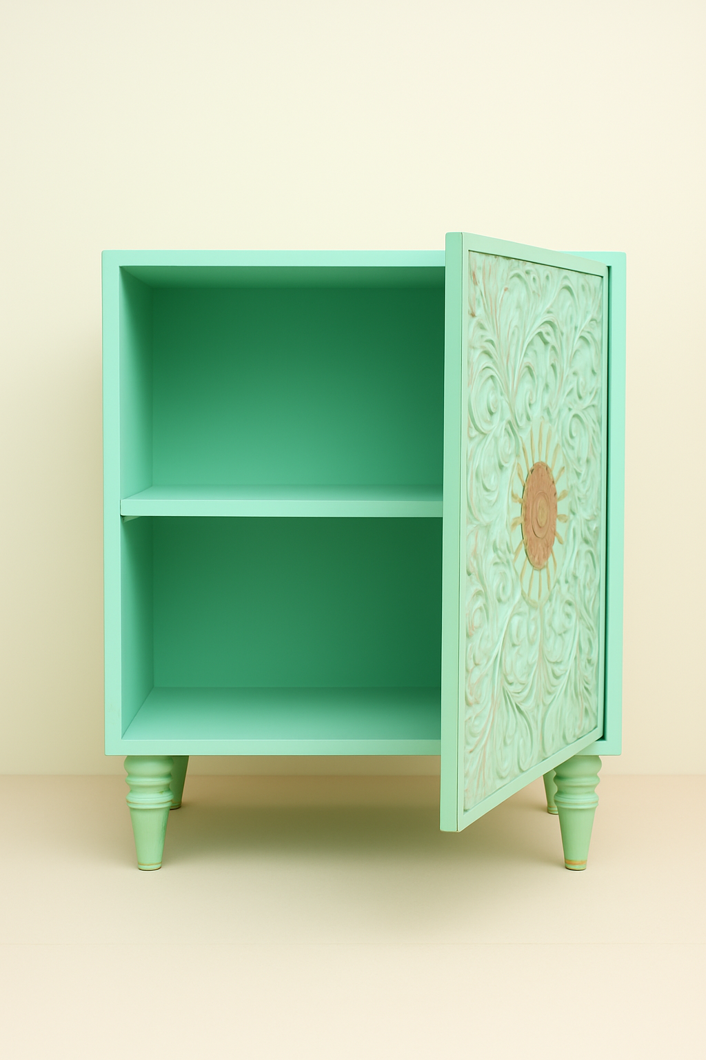 Mint Bloom Console