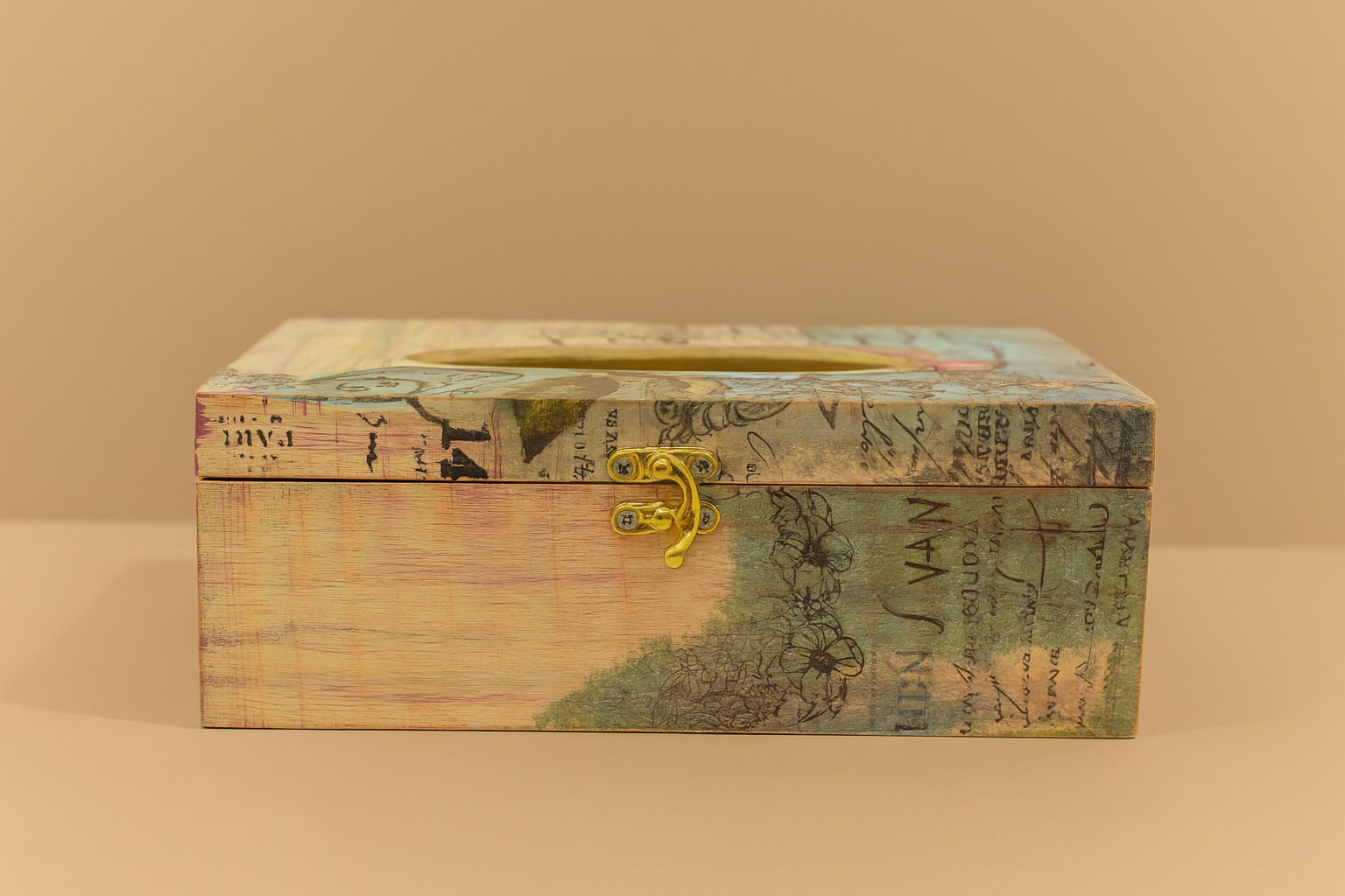 Vintage Tissue Paper Box