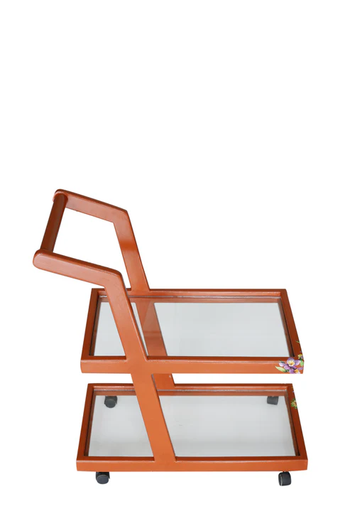 Dual Layer Tea Trolley