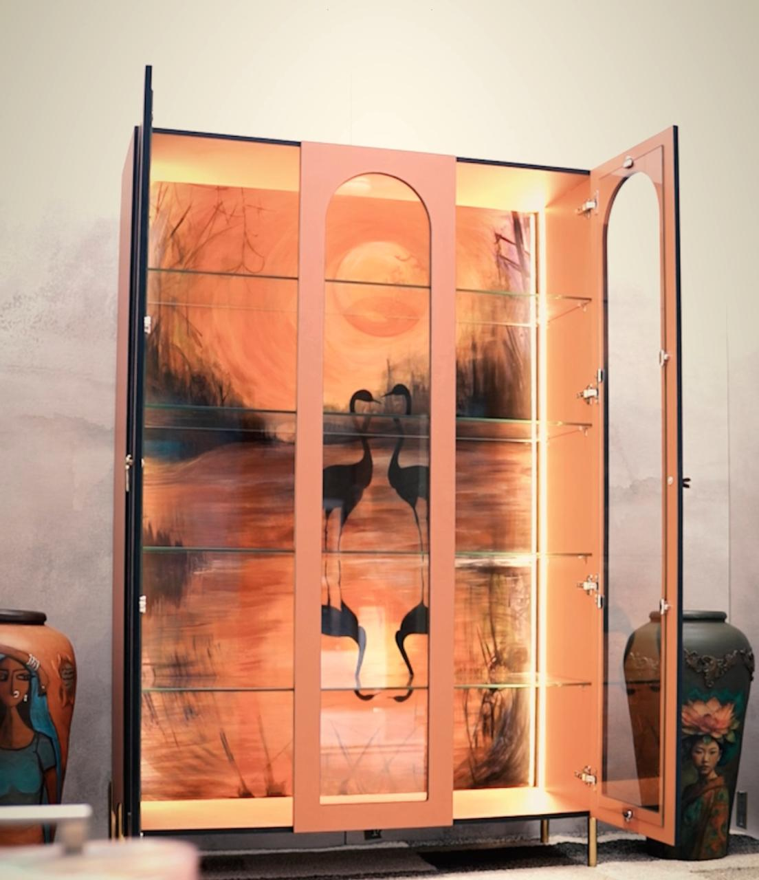 hand painted background